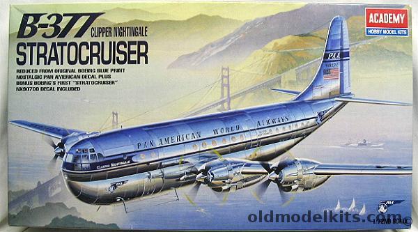Academy 1/72 Boeing B-377 Stratocruiser - Pan Am 'Clipper Nightingale' or Prototype, 1603 plastic model kit